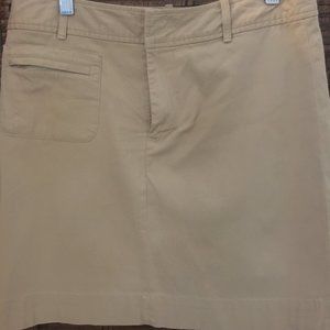 Ralph Lauren Khaki Golf Skirt